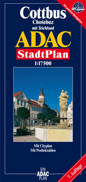 ADAC Stadtpläne, Cottbus: Mit Cityplan. Mit Postleitzahlen. Mit großer Umgebungskarte