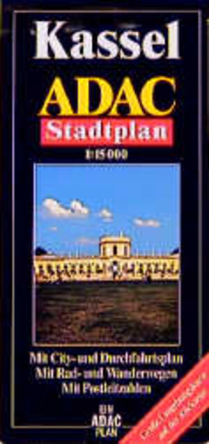 ADAC Stadtpläne, Kassel: Mit City- und Durchfahrtsplan. Mit Postleitzahlen. Mit großer Umgebungskarte
