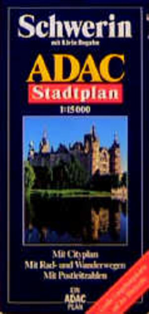 ADAC Stadtplan Schwerin: Mit Plate, Raben Steinfeld und Wittenförden. Mit City- und Durchfahrtsplan. Mit Postleitzahlen. Mit großer Umgebungskarte