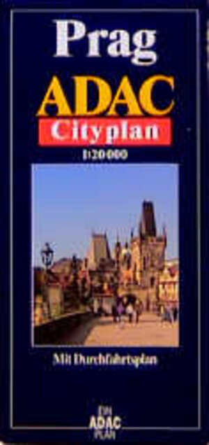 ADAC Stadtpläne, Prag: Mit Verkehrslinienplan, Mit Durchfahrtsplan
