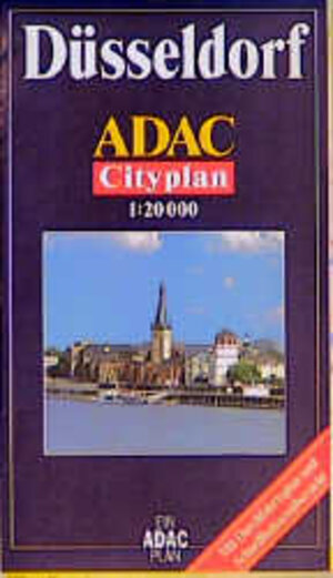 ADAC Stadtpläne, Düsseldorf, Cityplan