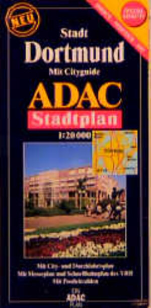 ADAC Stadtpläne, spezialgefaltet, Dortmund