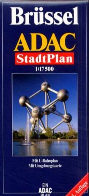 ADAC Stadtpläne, Brüssel: Mit U-Bahnplan. Mit Umgebungskarte