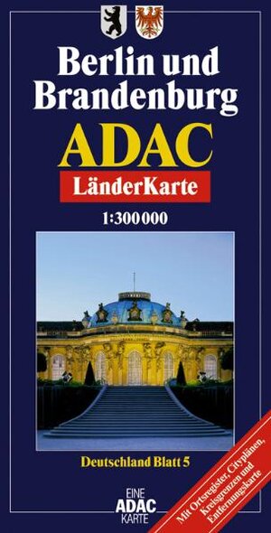 ADAC Karte, Berlin und Brandenburg