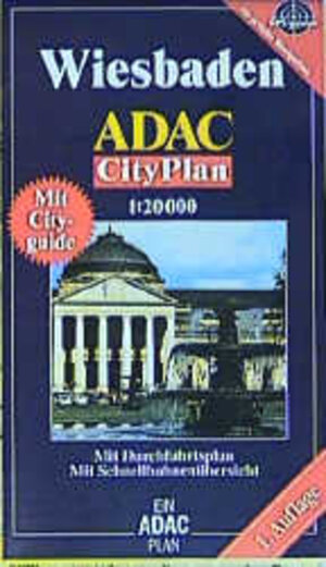 ADAC Stadtpläne, Wiesbaden, Cityplan