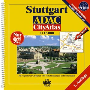 ADAC CityAtlas Stuttgart 1 : 15 000