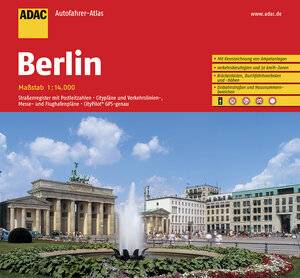 Buchcover ADAC AutoFahrerAtlas Berlin 1:14 000  | EAN 9783826421976 | ISBN 3-8264-2197-3 | ISBN 978-3-8264-2197-6