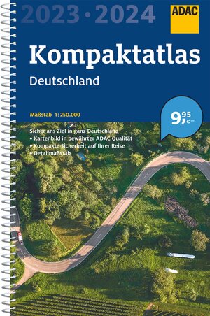 Buchcover ADAC Kompaktatlas 2023/2024 Deutschland 1:250 000  | EAN 9783826422720 | ISBN 3-8264-2272-4 | ISBN 978-3-8264-2272-0