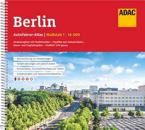 Buchcover ADAC Autofahreratlas Berlin 1:14.000  | EAN 9783826422904 | ISBN 3-8264-2290-2 | ISBN 978-3-8264-2290-4