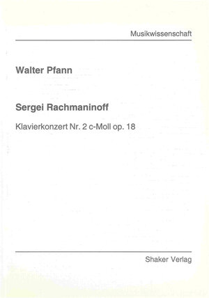 Sergei Rachmaninoff - Klavierkonzert Nr. 2 c-Moll op. 18