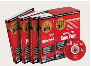 Crash Test, Windows 2000 Core Four, 4 Bde. m. CD-ROM