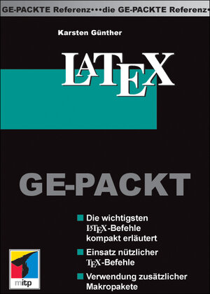 Buchcover LateX GE-PACKT | Karsten Günther | EAN 9783826607851 | ISBN 3-8266-0785-6 | ISBN 978-3-8266-0785-1