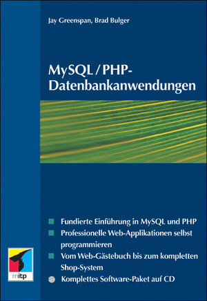 Buchcover MySQL /PHP-Datenbankanwendungen | Jay Greenspan | EAN 9783826608056 | ISBN 3-8266-0805-4 | ISBN 978-3-8266-0805-6