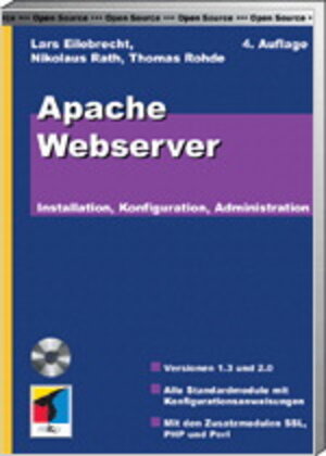 Buchcover Apache Webserver | Lars Eilebrecht | EAN 9783826608292 | ISBN 3-8266-0829-1 | ISBN 978-3-8266-0829-2