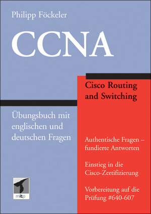 CCNA. Übungsbuch mit englischen und deutschen Fragen.