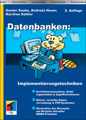 Buchcover Datenbanken | Gunter Saake | EAN 9783826614385 | ISBN 3-8266-1438-0 | ISBN 978-3-8266-1438-5