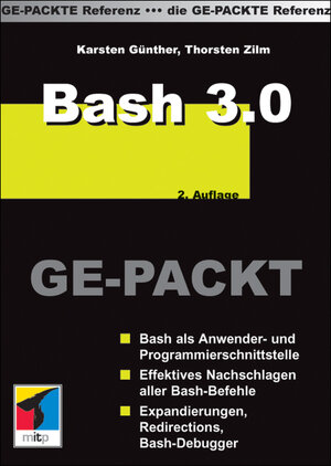 Buchcover Bash 3.0 GE-PACKT | Karsten Günther | EAN 9783826615542 | ISBN 3-8266-1554-9 | ISBN 978-3-8266-1554-2
