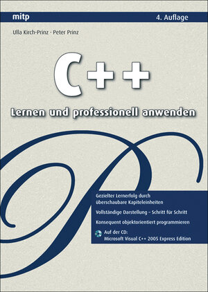 Buchcover C++ - Lernen und professionell anwenden | Ulla Kirch | EAN 9783826617645 | ISBN 3-8266-1764-9 | ISBN 978-3-8266-1764-5