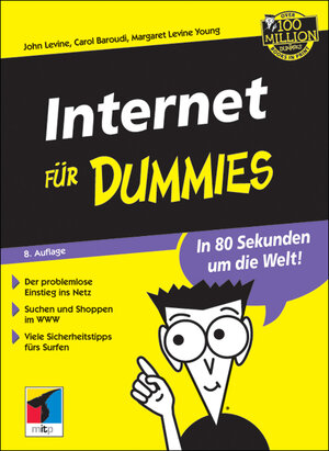 Buchcover Internet für Dummies | John Levine | EAN 9783826631054 | ISBN 3-8266-3105-6 | ISBN 978-3-8266-3105-4