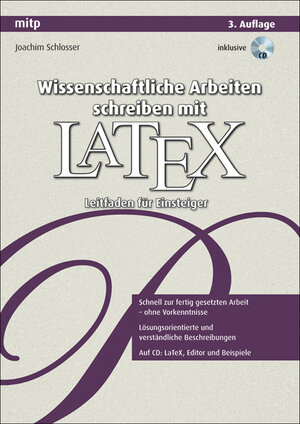 Buchcover Wissenschaftliche Arbeiten schreiben mit LaTeX | Joachim Schlosser | EAN 9783826658921 | ISBN 3-8266-5892-2 | ISBN 978-3-8266-5892-1