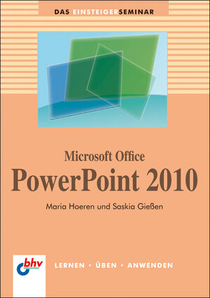 Buchcover Microsoft Office PowerPoint 2010 | Saskia Gießen | EAN 9783826684616 | ISBN 3-8266-8461-3 | ISBN 978-3-8266-8461-6