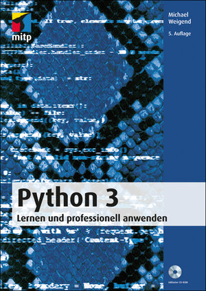 Buchcover Python 3 | Michael Weigend | EAN 9783826695261 | ISBN 3-8266-9526-7 | ISBN 978-3-8266-9526-1