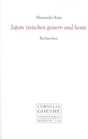 Buchcover Japan zwischen gestern und heute | Alexander Kast | EAN 9783826753541 | ISBN 3-8267-5354-2 | ISBN 978-3-8267-5354-1