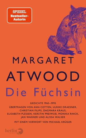 Buchcover Die Füchsin | Margaret Atwood | EAN 9783827013866 | ISBN 3-8270-1386-0 | ISBN 978-3-8270-1386-6
