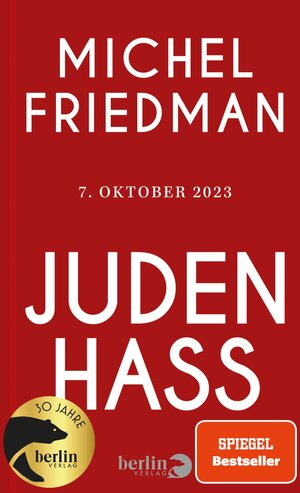 Buchcover Judenhass | Michel Friedman | EAN 9783827015150 | ISBN 3-8270-1515-4 | ISBN 978-3-8270-1515-0