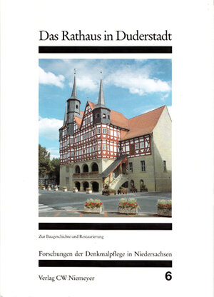 Buchcover Das Rathaus in Duderstadt | Ulrich Hussong | EAN 9783827181060 | ISBN 3-8271-8106-2 | ISBN 978-3-8271-8106-0