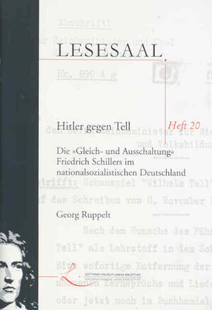 Buchcover Hitler gegen Tell | Georg Ruppelt | EAN 9783827188205 | ISBN 3-8271-8820-2 | ISBN 978-3-8271-8820-5