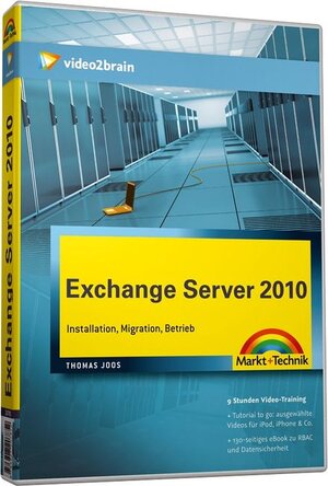 Buchcover Exchange Server 2010 - Video-Training | Thomas Joos | EAN 9783827207852 | ISBN 3-8272-0785-1 | ISBN 978-3-8272-0785-2