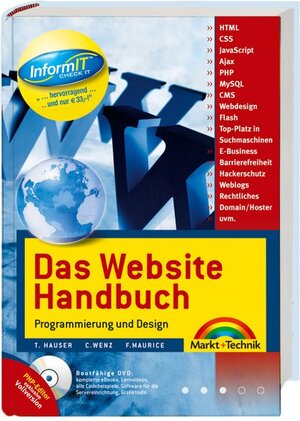 Das Website-Handbuch - Mit bootfähiger DVD und exklusivem PHP-Editor (Vollversion MAGUMA-Workbench): Programmierung und Design (Kompendium / Handbuch)