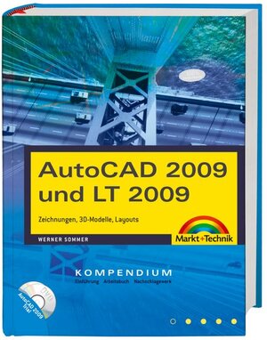 Buchcover AutoCAD 2009 und LT 2009 | Werner Sommer | EAN 9783827243546 | ISBN 3-8272-4354-8 | ISBN 978-3-8272-4354-6