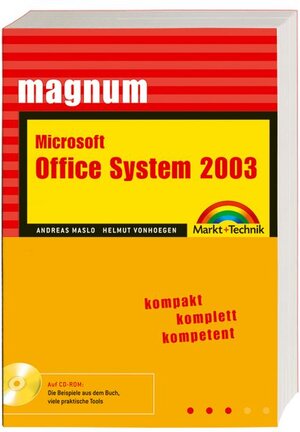 Buchcover Microsoft Office System 2003 | Andreas Maslo | EAN 9783827266064 | ISBN 3-8272-6606-8 | ISBN 978-3-8272-6606-4