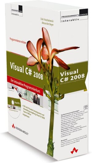 Buchcover Visual C# 2008 - Der interaktive Programmierkurs | Dirk Frischalowski | EAN 9783827324405 | ISBN 3-8273-2440-8 | ISBN 978-3-8273-2440-5