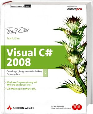 Buchcover Visual C# 2008 | Frank Eller | EAN 9783827326416 | ISBN 3-8273-2641-9 | ISBN 978-3-8273-2641-6