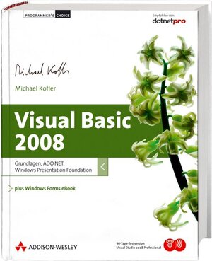 Buchcover Visual Basic 2008 | Michael Kofler | EAN 9783827326461 | ISBN 3-8273-2646-X | ISBN 978-3-8273-2646-1