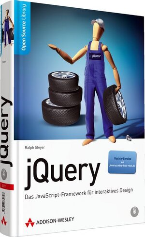 Buchcover jQuery | Ralph Steyer | EAN 9783827330727 | ISBN 3-8273-3072-6 | ISBN 978-3-8273-3072-7