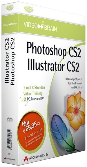 Buchcover Adobe Photoshop CS2/Adobe Illustrator CS2 - Bundle | video2brain | EAN 9783827360151 | ISBN 3-8273-6015-3 | ISBN 978-3-8273-6015-1