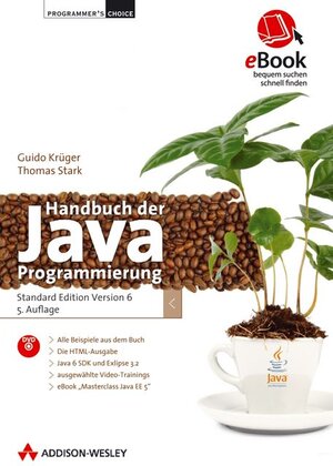 Buchcover Handbuch der Javaprogrammierung - eBook auf CD-ROM | Guido Krüger | EAN 9783827361509 | ISBN 3-8273-6150-8 | ISBN 978-3-8273-6150-9