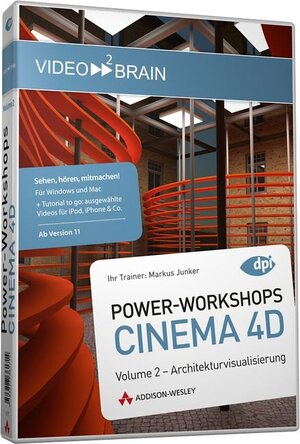 Buchcover Power-Workshops CINEMA 4D - Volume 2 - Video-Training | video2brain | EAN 9783827361714 | ISBN 3-8273-6171-0 | ISBN 978-3-8273-6171-4