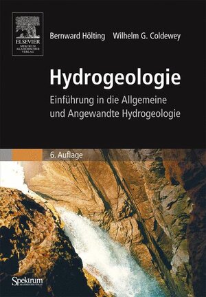 Buchcover Hydrogeologie | Bernward Hölting | EAN 9783827415264 | ISBN 3-8274-1526-8 | ISBN 978-3-8274-1526-4