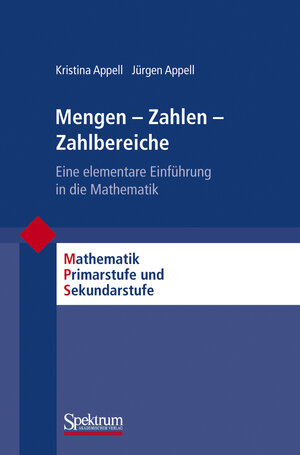 Buchcover Mengen - Zahlen - Zahlbereiche | Kristina Appell | EAN 9783827416605 | ISBN 3-8274-1660-4 | ISBN 978-3-8274-1660-5
