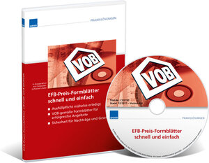 Buchcover EFB-Preis-Formblätter schnell und  einfach, Version 4.3  | EAN 9783827731500 | ISBN 3-8277-3150-X | ISBN 978-3-8277-3150-0