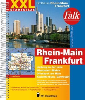 Falk XXL Stadtatlas Großraum Rhein-Main, Frankfurt