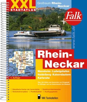 Falk XXL Stadtatlas Großraum Rhein-Neckar