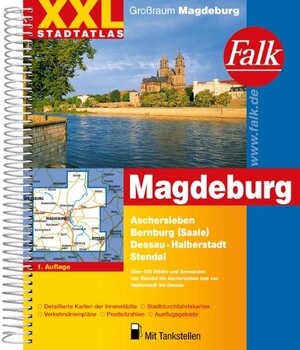 Falk XXL Stadtatlas Großraum Magdeburg