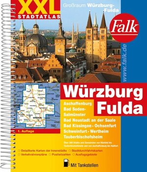 Falk Stadtatlas XXL Würzburg-Fulda