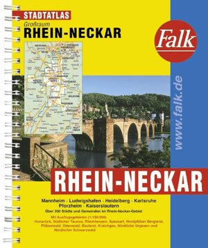 Falk Stadtatlas Großraum Rhein-Neckar